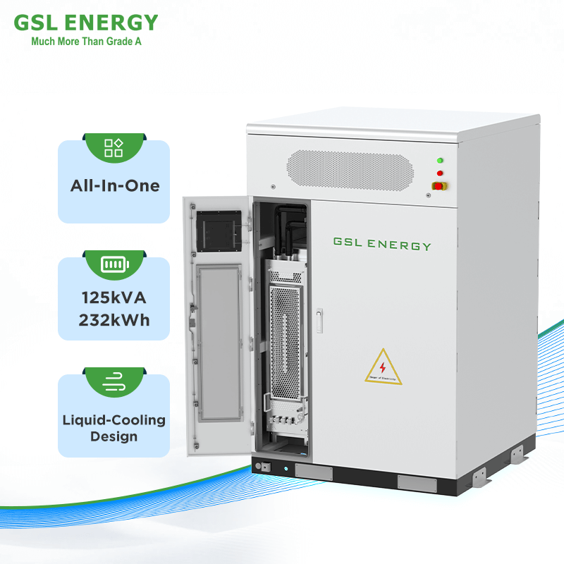 125kW 232.9kWh Liquid-Cooled AC Coupled Energy Storage System